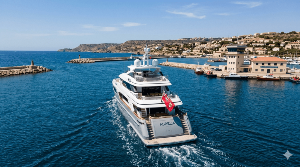 Yacht VAT status proof luxury yacht entering EU waters